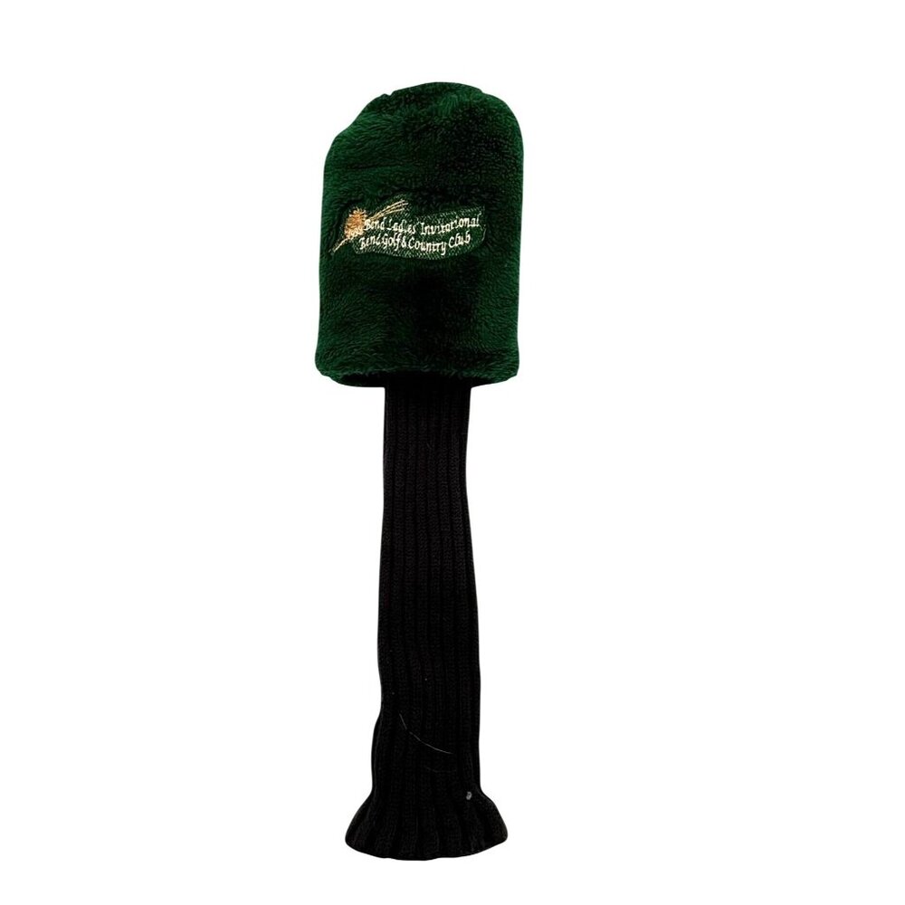 Green Fuzzy Golf Club Head Cover From International Country Club